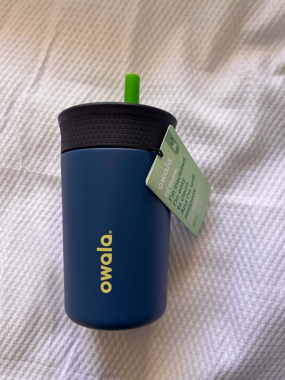 Owala Kids 12oz Insulated Stainless Steel Tumbler with Straw